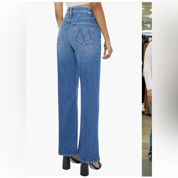 nwt mother lil bookie sneak high waist bootcut - Picture 2 of 11
